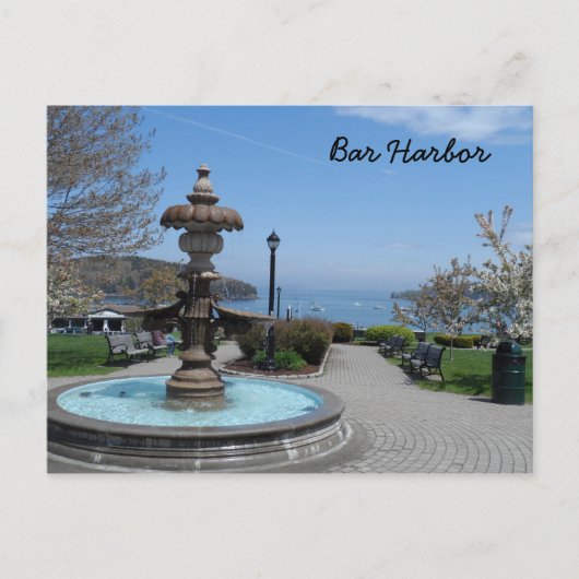 Bar Harbour, Maine Briefkaart (Voorkant)
