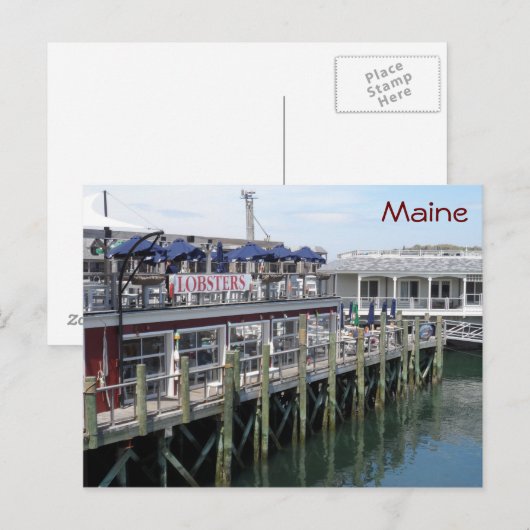 Bar Harbour, Maine Briefkaart (Voorkant / Achterkant)