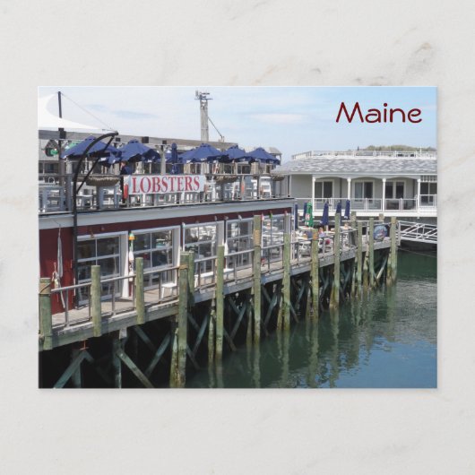 Bar Harbour, Maine Briefkaart (Voorkant)