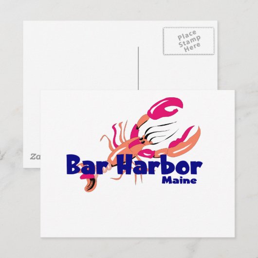 Bar Harbour, Maine Briefkaart (Voorkant / Achterkant)