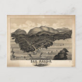 Bar Harbour, Maine in 1886 Briefkaart (Voorkant)