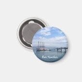 Bar Harbour, Maine Magneet (Voorkant / Achterkant)