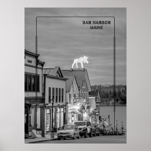 Bar Harbour, Maine Poster (Voorkant)