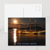 Bar Harbour Maine-postkaart Briefkaart (Voorkant / Achterkant)
