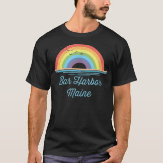 Bar Harbour Maine Souvenir Graphic T-shirt