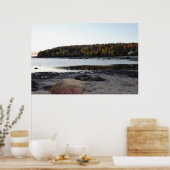 Bar Harbour Maine Waterscape Poster (Keuken)