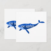 Bar Harbour Maine Whale (Voorkant / Achterkant)