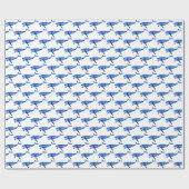 Bar Harbour Maine Whale Cadeaupapier (Vlak)