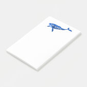 Bar Harbour Maine Whale Post-it® Notes (Schuin)