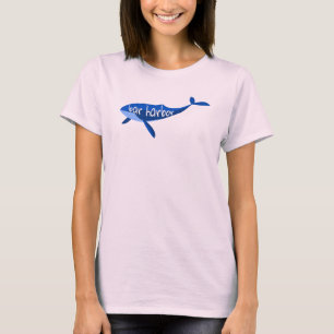 Bar Harbour Maine Whale T-shirt
