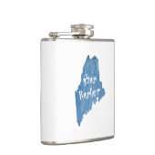 Bar Harbour Maine Wood Grain Heupfles (Rechts)