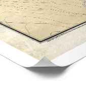 Bar Harbour, ME Plan Map 1896 Poster (Hoek)