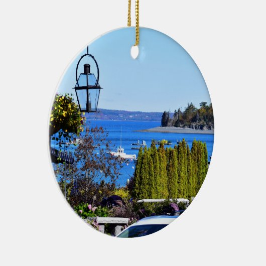 Bar Harbour met Ornament Coördinaten (Rechts)