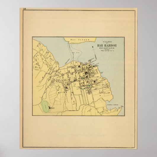 Bar Harbour Poster (Voorkant)