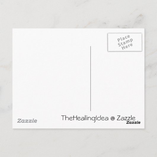 Bar Harbour - strand - 8 Briefkaart (Achterkant)