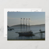 Bar Harbour- The Margaret Todd Briefkaart (Voorkant / Achterkant)