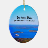Bar Harbour uit Cadillac Round Ornament (Rechts)