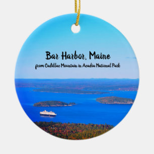 Bar Harbour uit Cadillac Round Ornament