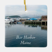 Bar Harbour-water Keramisch Ornament (Voorkant)