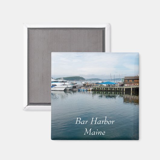 Bar Harbour-water Magneet (Voorkant / Achterkant)