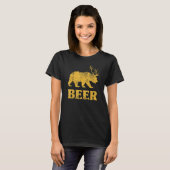 Bär+Hirsch Bier Grappig T-shirt (Voorkant volledig)