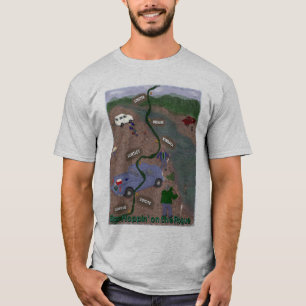 Bar Hoppin' op de Rogue T-shirt