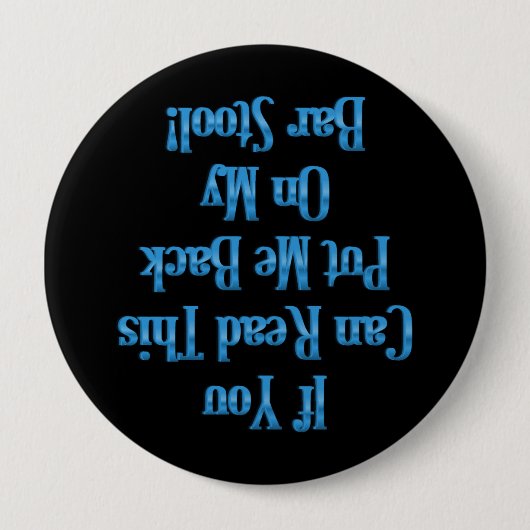 Bar Humor Button (Voorkant)