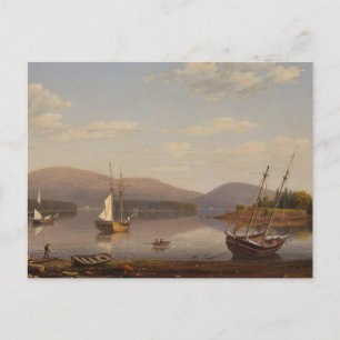 Bar Island en Mount Desert Mountains door Fitz Lan Briefkaart