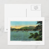 Bar Island Uitzicht van de Bar Harbour Briefkaart (Voorkant / Achterkant)