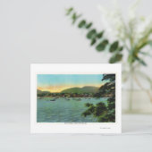 Bar Island Uitzicht van de Bar Harbour Briefkaart (Staand voorkant)