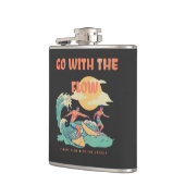 Bar/Keuken Energie Stroom Vinyl Omwikkelde Fles Heupfles (Links)