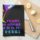 Bar, keuken, keuken, handdoeken - Hoe lang tot Hap (Quarter Fold)