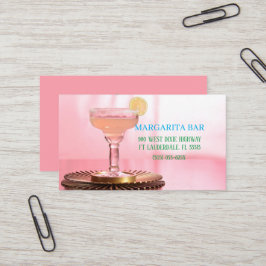 Bar & Lounge Roze Margarita Visitekaartje