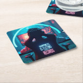 Bar Mat: Winnen heeft records Kartonnen Onderzetters (Schuin)