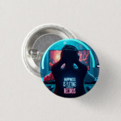 Bar Mat: Winnen heeft records Ronde Button 3,2 Cm (Voorkant /achterkant)