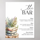 Bar Menu Storybook Douchebord Poster (Voorkant)