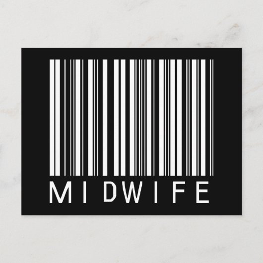 BAR MIDWIFE DARK BRIEFKAART (Voorkant)