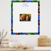 Bar Mitswa, Aangepaste, Foto Aanmeld bord Poster (Keuken)