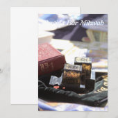 Bar Mitswa/Bat Mitswa Kaart (Voorkant / Achterkant)