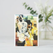 Bar mitswa briefkaart (Staand voorkant)