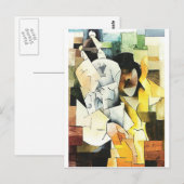 Bar mitswa briefkaart (Voorkant / Achterkant)