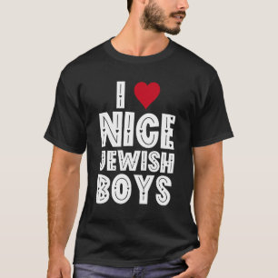 Bar Mitswa Decoraties Jodendom Ik hou van mooie Jo T-shirt