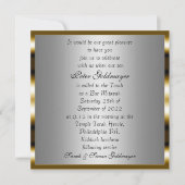 Bar Mitswa Gouden ceremonie Uitnodiging 13 (Voorkant)