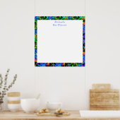 Bar Mitswa, nep-neon, signeer bord Poster (Keuken)