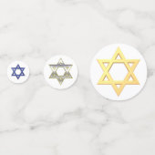 Bar Mitswa of Bat Mitswa Confetti (Achterkanten)