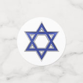 Bar Mitswa of Bat Mitswa Confetti (Kleine voorkant)