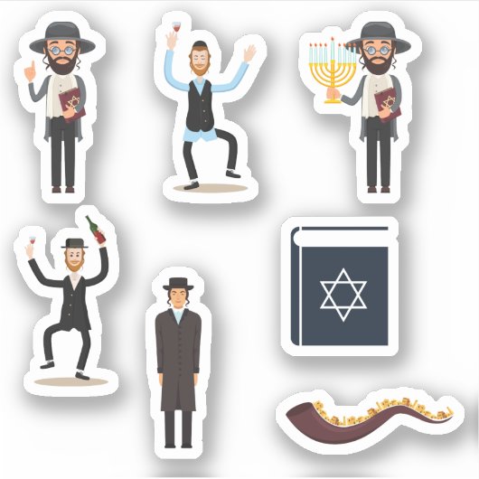 Bar mitswa Stickers (Voorkant)