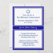 Bar Mitswa Uitnodiging (Voorkant)