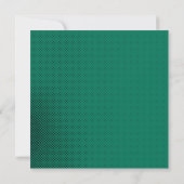 Bar Mitswa uitnodiging - 2018 Pantone Arcadia (Achterkant)