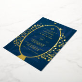 Bar Mitswa uitnodiging ECHT FOLIE Boom des Levens  (Gedraaid)